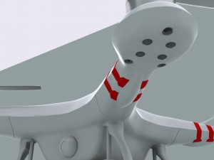 phantom quad copter 3D-Modell