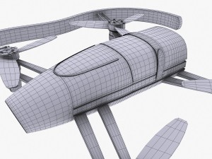 phantom quad copter 3D-Modell