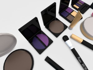 cosmetics makeup item 3D मॉडल