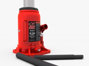 hydraulic bottle jack 3D Model