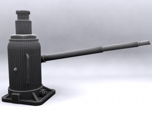hydraulic bottle jack Model 3D