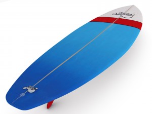 surfboard 3D 모델