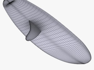 surfboard 3D 모델