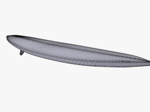 surfboard 3D 모델