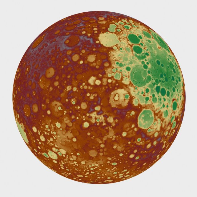 mars Model 3D .c4d .max .obj .3ds .fbx .stl .blend 