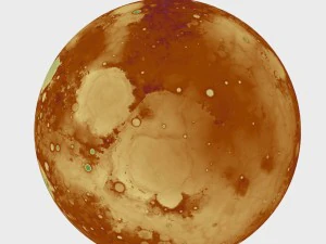 mars 3D Model