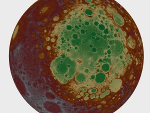 mars 3D Model
