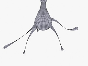 neuron 4 clolor 3D Model