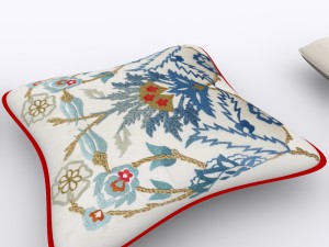 throw pillow 5 item 3D Модель