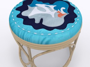 cane stool Modèle 3D