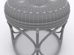 cane stool 3D Model