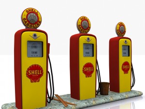 gas pump shell 3D Model