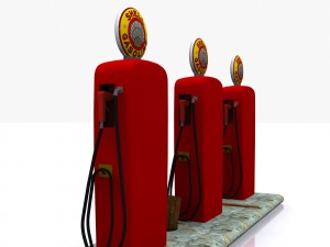 gas pump shell 3Dモデル