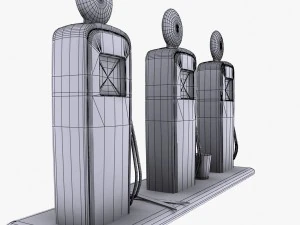 gas pump shell 3D Model