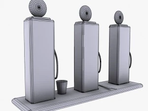 gas pump gilmore 3D Model