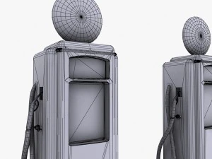 gas pump gilmore 3D Model