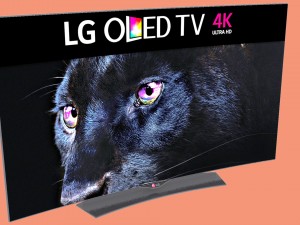 lg oled 4k tv Modello 3D