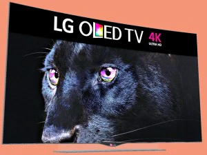lg oled 4k tv 3D Model