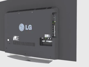 lg oled 4k tv 3D Model
