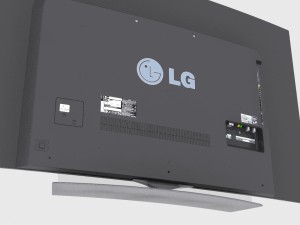 lg oled 4k tv Modello 3D