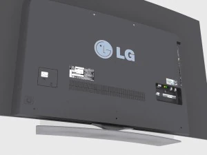 lg oled 4k tv 3D Model