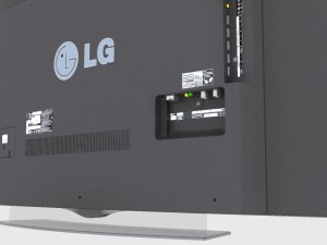 lg oled 4k tv Modello 3D