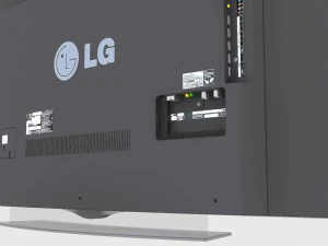 lg oled 4k tv 3D Model