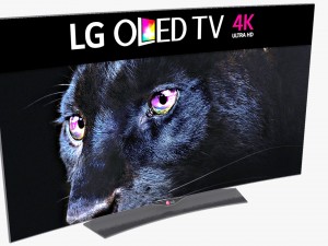 lg oled 4k tv Modello 3D