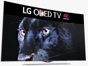 LG 올레드 4K TV 3D 모델