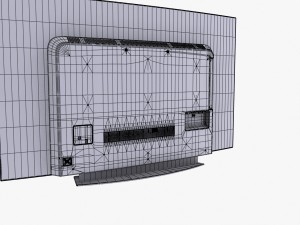 lg oled 4k tv Modello 3D
