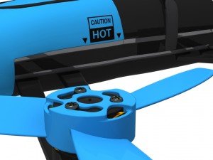 parrot bebop drone 3D Model