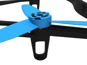 parrot bebop drone 3D Model