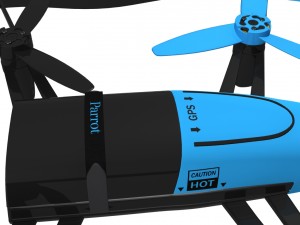 parrot bebop drone 3D Model