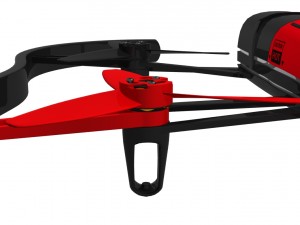 parrot bebop drone 3D मॉडल