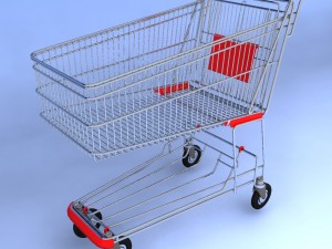 shopping cart 3D Model