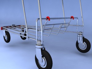 shopping cart 3D 모델