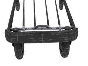 keranjang belanja Model 3D