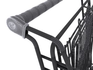 shopping cart 3D 모델