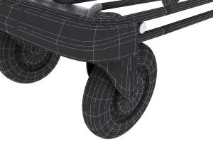 keranjang belanja Model 3D