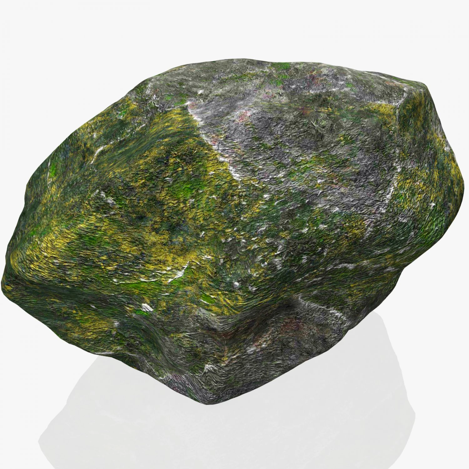 Rock stone 2 3D Model .c4d .max .obj .3ds .fbx .stl .blend