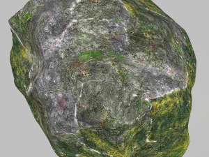 Rock stone 2 3D Model