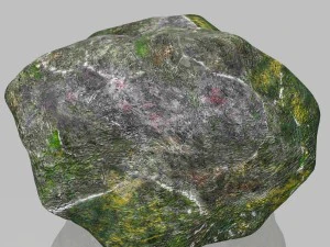 Rock stone 2 3D Model