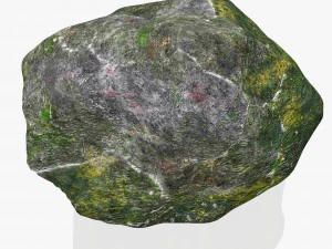 Rock stone 2 3D Model
