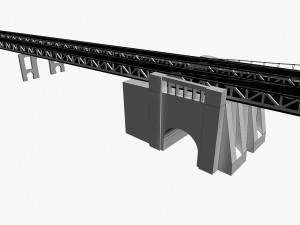 manhattan bridge new york 3D Модель