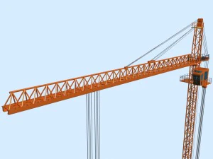 tower crane 3D Model