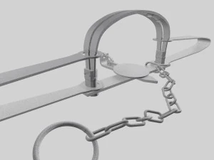 медвежья ловушка 3D Модель