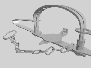 bear trap Modelo 3D