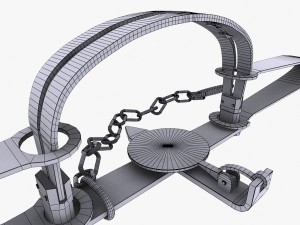 bear trap Modelo 3D