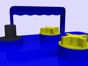 car battery Model 3D