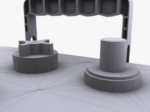 car battery Model 3D